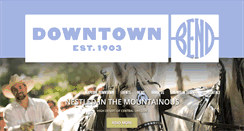 Desktop Screenshot of downtownbend.org